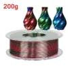 S302e3a486c08451ba7d301e267f316f82.webp Premium 100-200G Tricolor Silk PLA Filament 1.75mm | Tri-Color Pearlescent