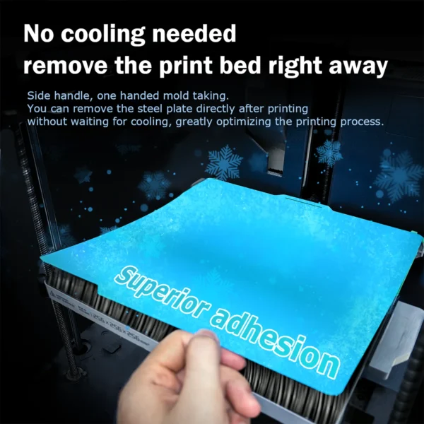 No Glue Needed Cold Plate | Smooth Build Surface