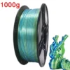 Premium Dual Color Silk PLA Filament 1.75mm | 200g-1KG | Two-Tone Finish