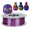 S56a87246b3804f7fac3c8232ac192a20s.webp Premium 100-200G Tricolor Silk PLA Filament 1.75mm | Tri-Color Pearlescent