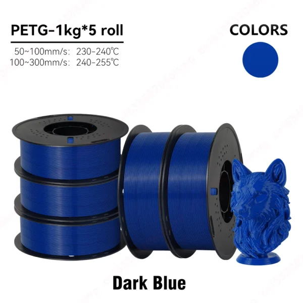 S56cdd34c214c4919a0013cc29de53627s.webp Kingroon PETG Filament 1.75mm | Neatly Wound | 5KG & 10KG Bulk Bundles