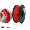 Premium 1KG TPU Flexible Filament 1.75mm | 95A Hardness | Glow Effect