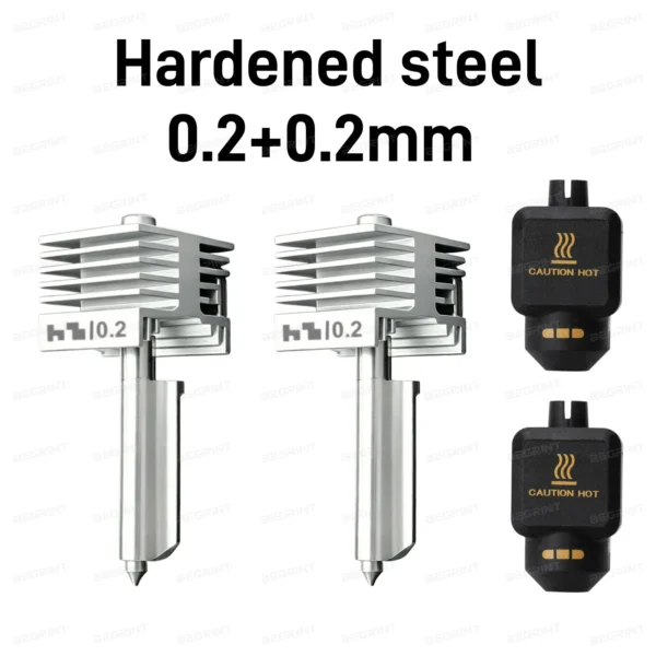 Bambu Lab P2S/X2D Quick-Swap All-Metal Hotend Nozzle | Available Multiple Sizes