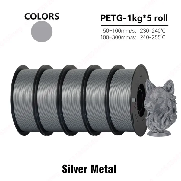 5KG/10KG PLA & PETG Filament Bundle 1.75mm | High Precision ±0.03mm
