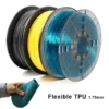 Premium 1KG TPU Flexible Filament 1.75mm | 95A Hardness | Glow Effect