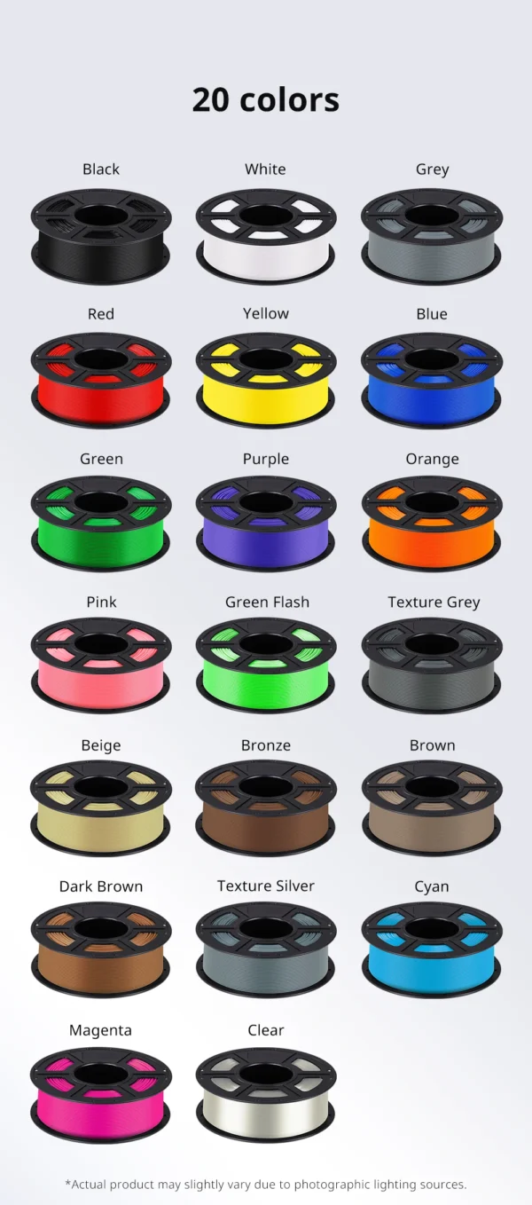 ANYCUBIC Standard PLA Filament 1KG-3KG 1.75mm