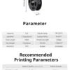 ANYCUBIC Standard PLA Filament 1KG-3KG 1.75mm