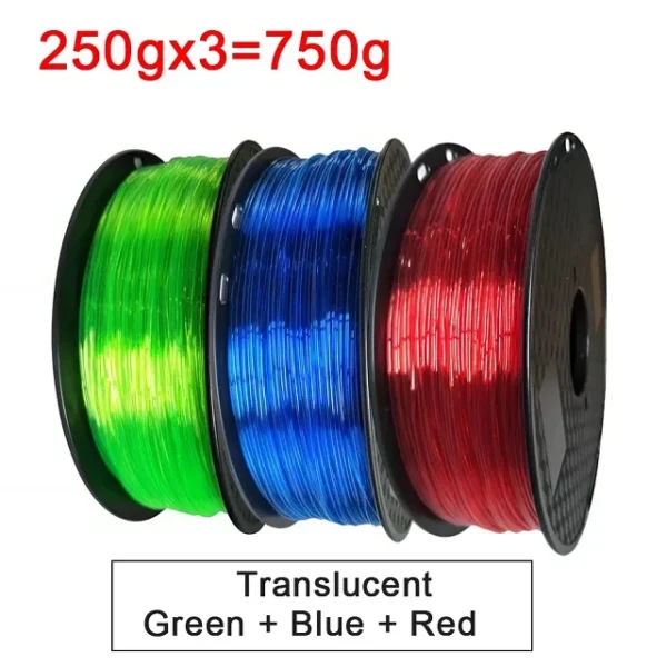Premium 1KG TPU Flexible Filament 1.75mm | 95A Hardness | Glow Effect