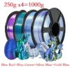 Premium Dual Color Silk PLA Filament 1.75mm | 200g-1KG | Two-Tone Finish