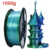 Premium Dual Color Silk PLA Filament 1.75mm | 200g-1KG | Two-Tone Finish