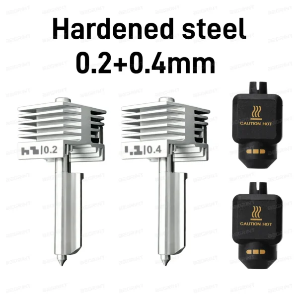Bambu Lab P2S/X2D Quick-Swap All-Metal Hotend Nozzle | Available Multiple Sizes
