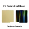 Double-Sided Textured PEI & PET Build Plate | For Bambu Lab (257x257mm)