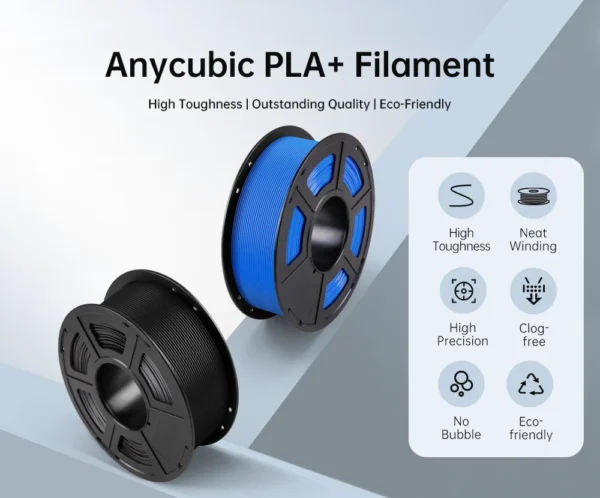 Sa5741b11c0364ee5bf58d3d115417d7b9.webp Premium PLA Filament 1.75mm | Universal FDM Material | 1KG Roll