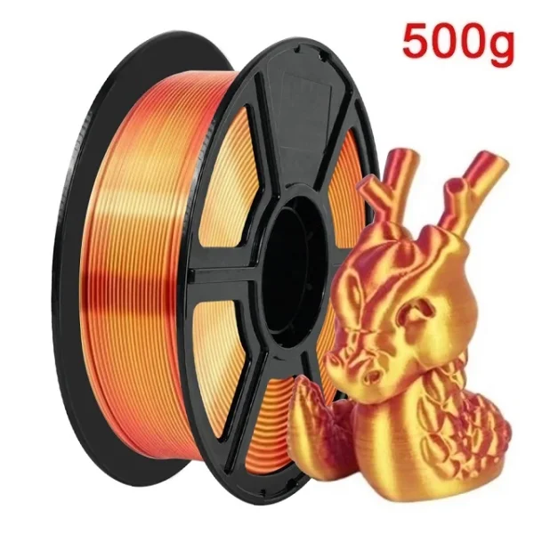 Premium Dual Color Silk PLA Filament 1.75mm | 200g-1KG | Two-Tone Finish