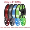 Premium Dual Color Silk PLA Filament 1.75mm | 200g-1KG | Two-Tone Finish