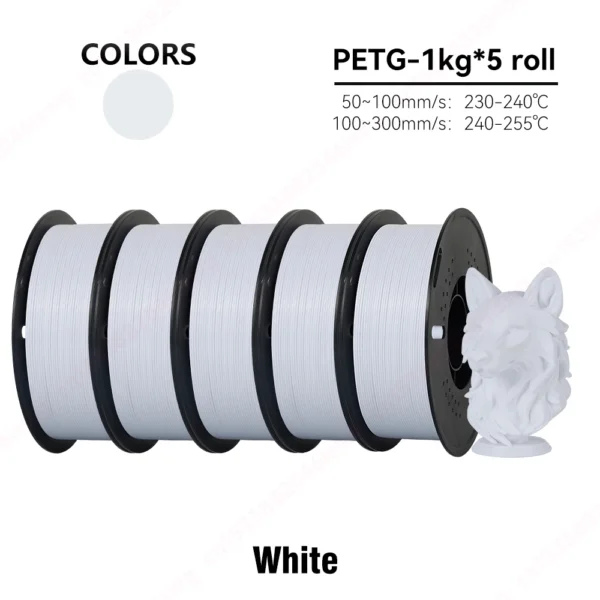 5KG/10KG PLA & PETG Filament Bundle 1.75mm | High Precision ±0.03mm
