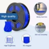Premium 1KG TPU Flexible Filament 1.75mm | 95A Hardness | Glow Effect