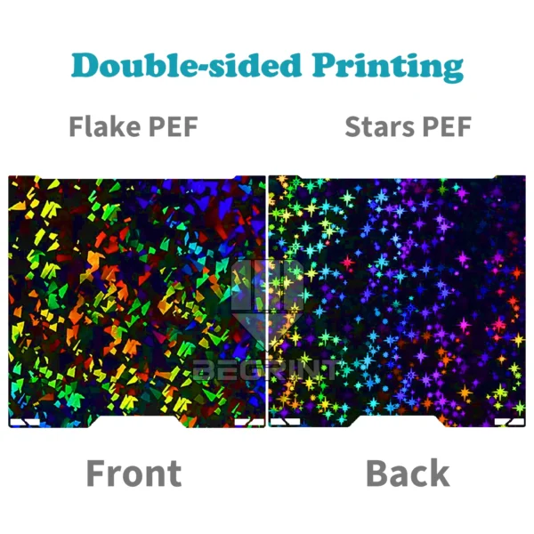 Double-Sided Build Plate | For Bambu Lab X1/P1/A1 (257x257mm)