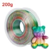 Sc682c094f11043b29b6e27aad47337d4W.webp Premium 100-200G Tricolor Silk PLA Filament 1.75mm | Tri-Color Pearlescent