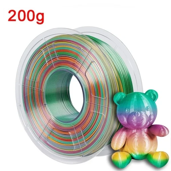 Sc682c094f11043b29b6e27aad47337d4W.webp Premium 100-200G Tricolor Silk PLA Filament 1.75mm | Tri-Color Pearlescent