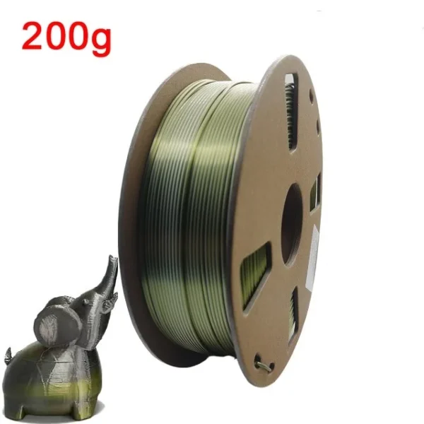 Scb1237e1fedc4e7f8d1c6fbf9a321969Z.webp Premium 100-200G Tricolor Silk PLA Filament 1.75mm | Tri-Color Pearlescent