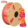 Sdb6c83530ce54838b292213c0650cc51Y.webp Premium 100-200G Tricolor Silk PLA Filament 1.75mm | Tri-Color Pearlescent