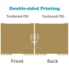 Double-Sided Build Plate | For Bambu Lab X1/P1/A1 (257x257mm)