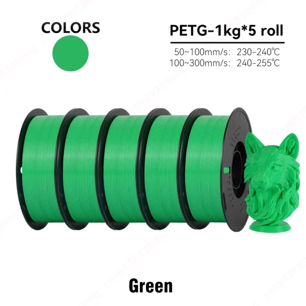 5KG/10KG PLA & PETG Filament Bundle 1.75mm | High Precision ±0.03mm