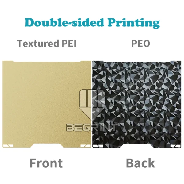 Double-Sided Build Plate | For Bambu Lab X1/P1/A1 (257x257mm)